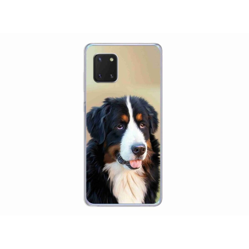 Gelový obal mmCase na mobil Samsung Galaxy Note 10 Lite - bernský salašnický pes