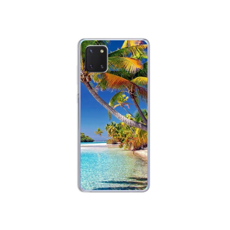 Gelový obal mmCase na mobil Samsung Galaxy Note 10 Lite - mořská pláž