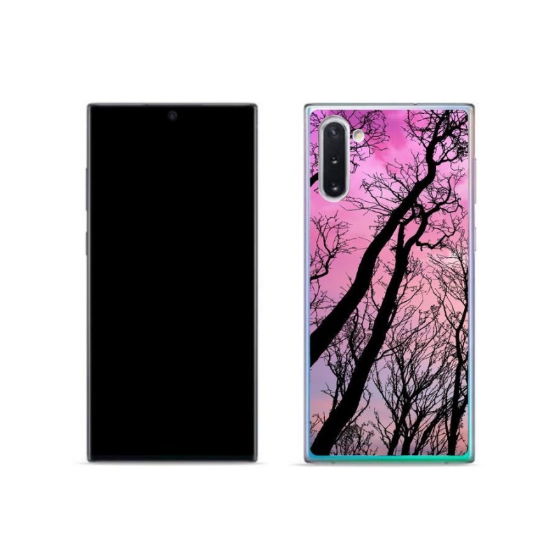 Gelový obal mmCase na mobil Samsung Galaxy Note 10 - opadané stromy