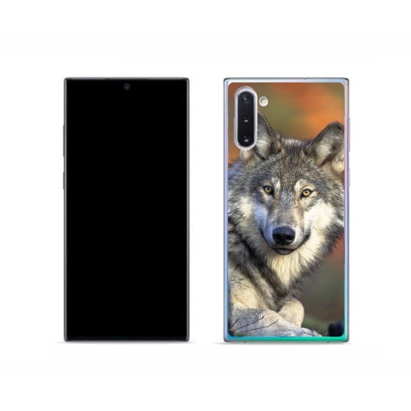 Gelový obal mmCase na mobil Samsung Galaxy Note 10 - vlk