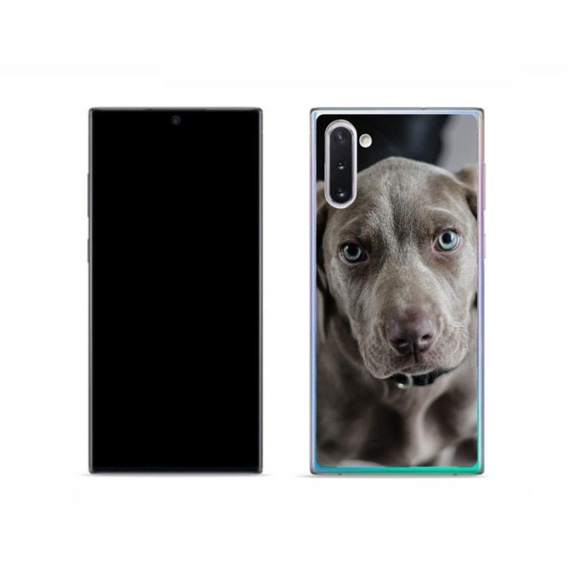 Gelový obal mmCase na mobil Samsung Galaxy Note 10 - výmarský ohař