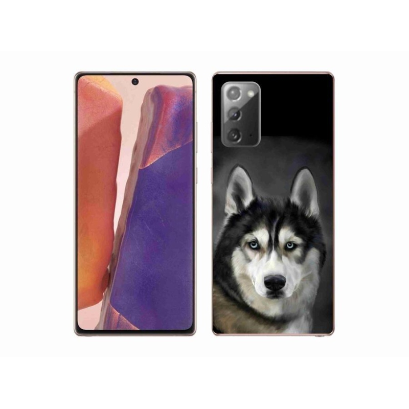 Gelový obal mmCase na mobil Samsung Galaxy Note 20/Note 20 5G - husky