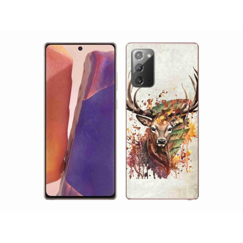 Gelový obal mmCase na mobil Samsung Galaxy Note 20/Note 20 5G - jelen 1