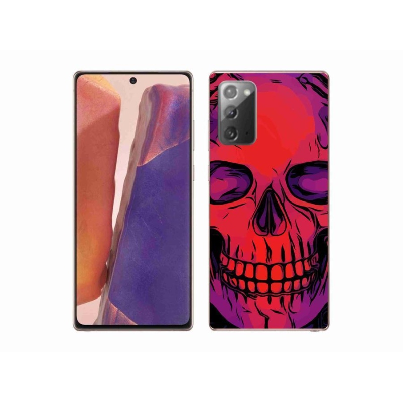 Gelový obal mmCase na mobil Samsung Galaxy Note 20/Note 20 5G - lebka