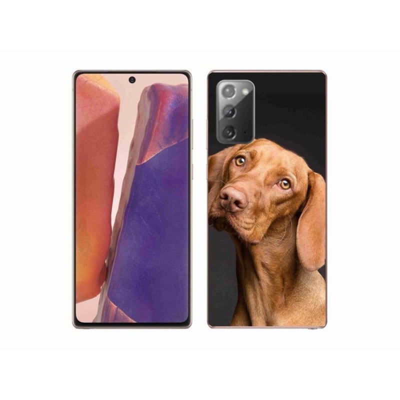 Gelový obal mmCase na mobil Samsung Galaxy Note 20/Note 20 5G - maďarský ohař
