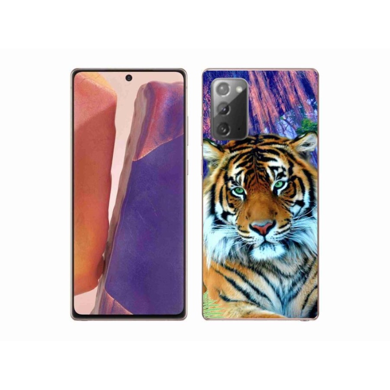 Gelový obal mmCase na mobil Samsung Galaxy Note 20/Note 20 5G - tygr