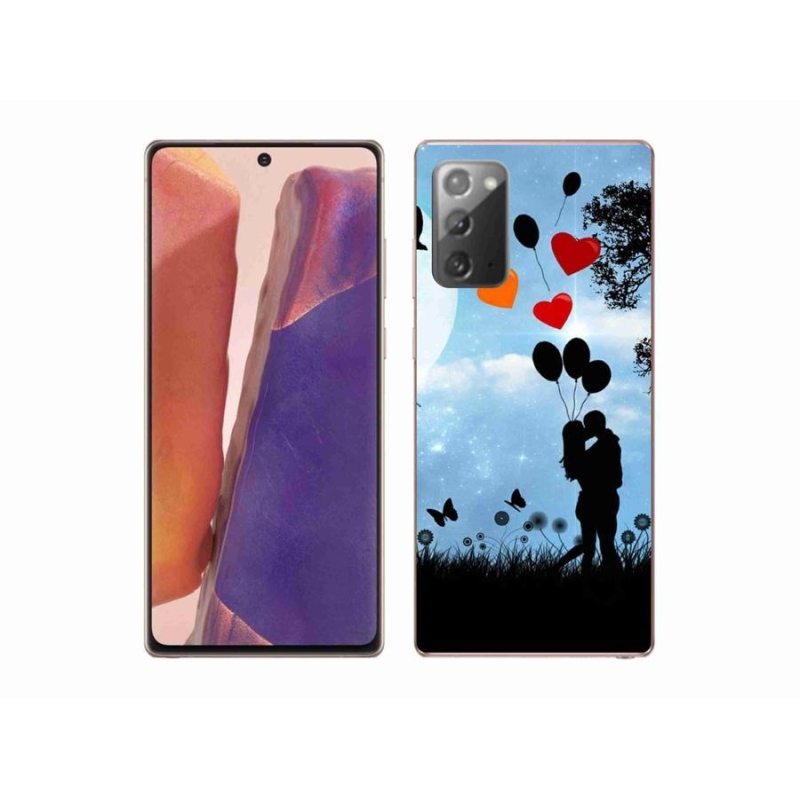 Gelový obal mmCase na mobil Samsung Galaxy Note 20/Note 20 5G - zamilovaný pár
