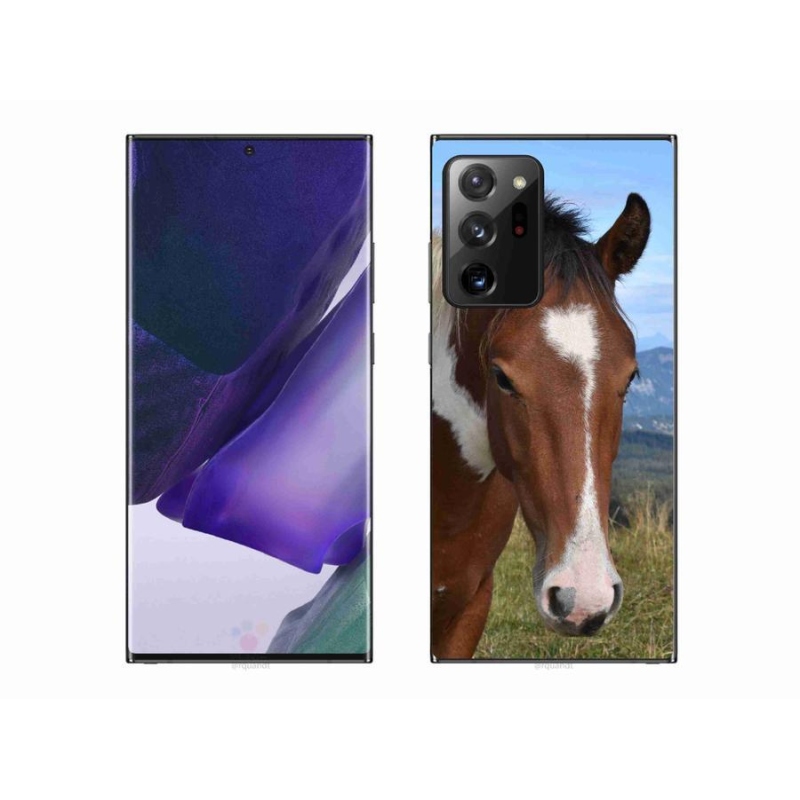 Gelový obal mmCase na mobil Samsung Galaxy Note 20 Ultra - hnědý kůň