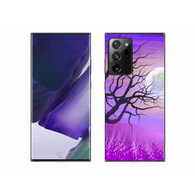 Gelový obal mmCase na mobil Samsung Galaxy Note 20 Ultra - kreslený opadaný strom