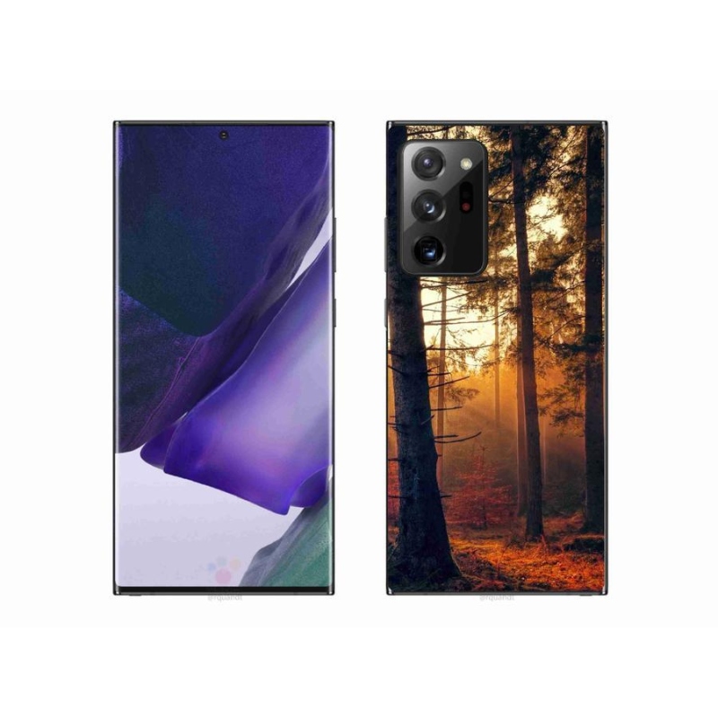 Gelový obal mmCase na mobil Samsung Galaxy Note 20 Ultra - les