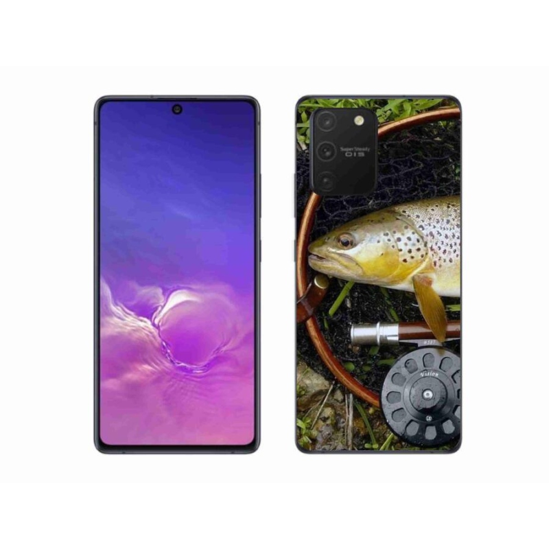 Gelový obal mmCase na mobil Samsung Galaxy S10 Lite - pstruh 2