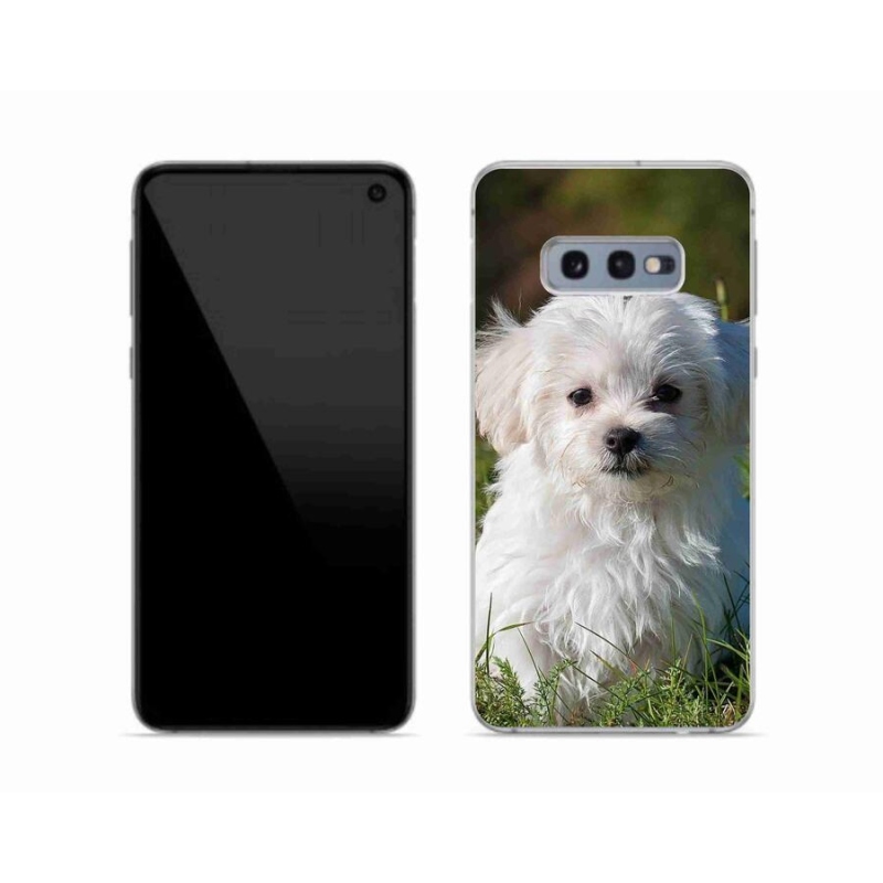 Gelový obal mmCase na mobil Samsung Galaxy S10e - bišonek