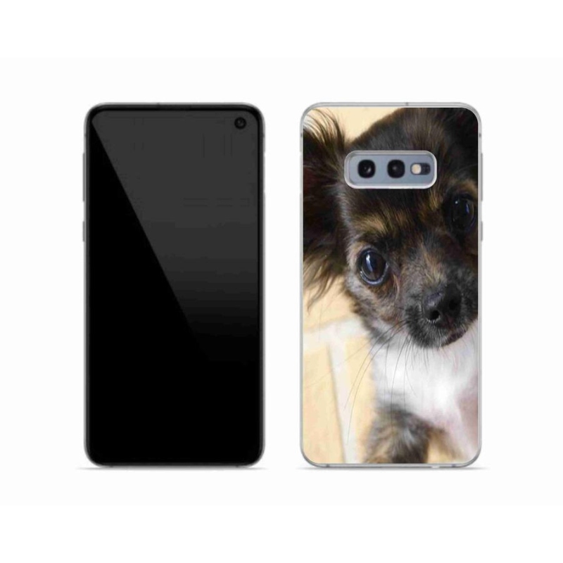 Gelový obal mmCase na mobil Samsung Galaxy S10e - čivava 2