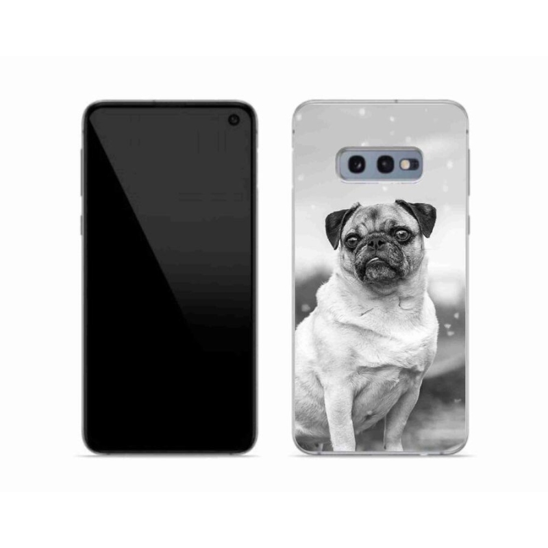 Gelový obal mmCase na mobil Samsung Galaxy S10e - mops
