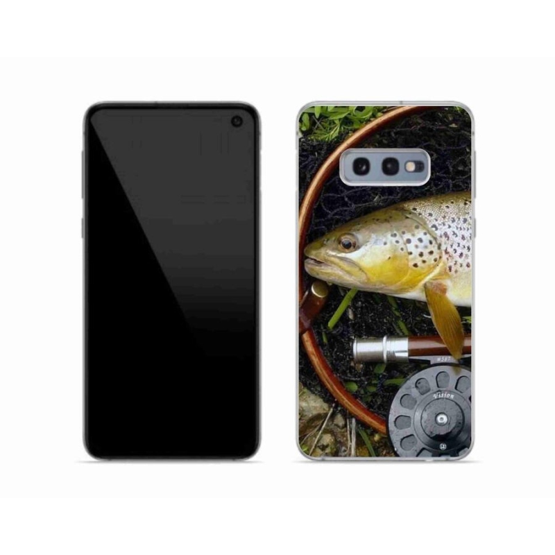 Gelový obal mmCase na mobil Samsung Galaxy S10e - pstruh 2