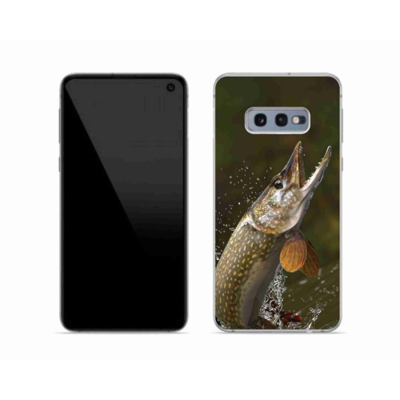 Gelový obal mmCase na mobil Samsung Galaxy S10e - štika