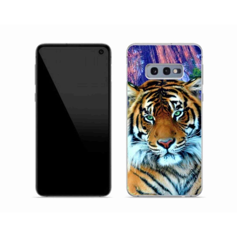 Gelový obal mmCase na mobil Samsung Galaxy S10e - tygr