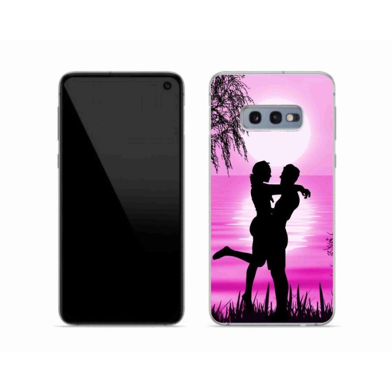 Gelový obal mmCase na mobil Samsung Galaxy S10e - západ slunce
