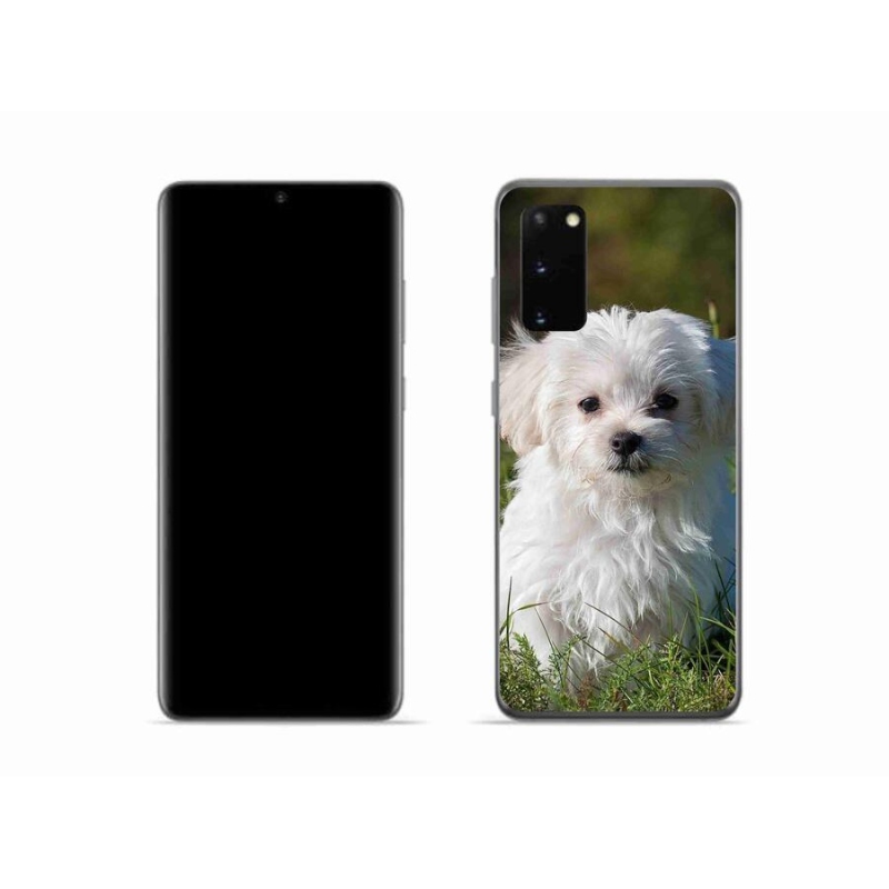 Gelový obal mmCase na mobil Samsung Galaxy S20 - bišonek