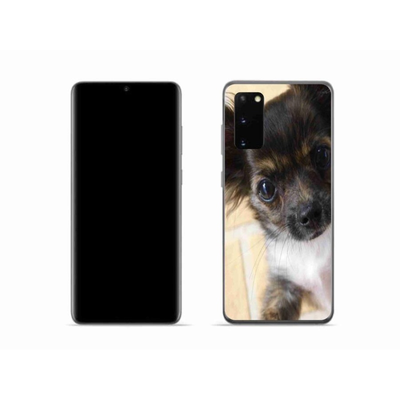 Gelový obal mmCase na mobil Samsung Galaxy S20 - čivava 2