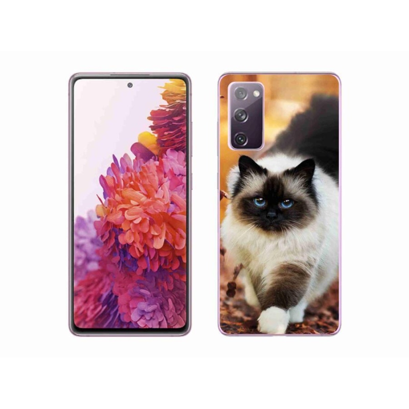 Gelový obal mmCase na mobil Samsung Galaxy S20 FE - kočka 1