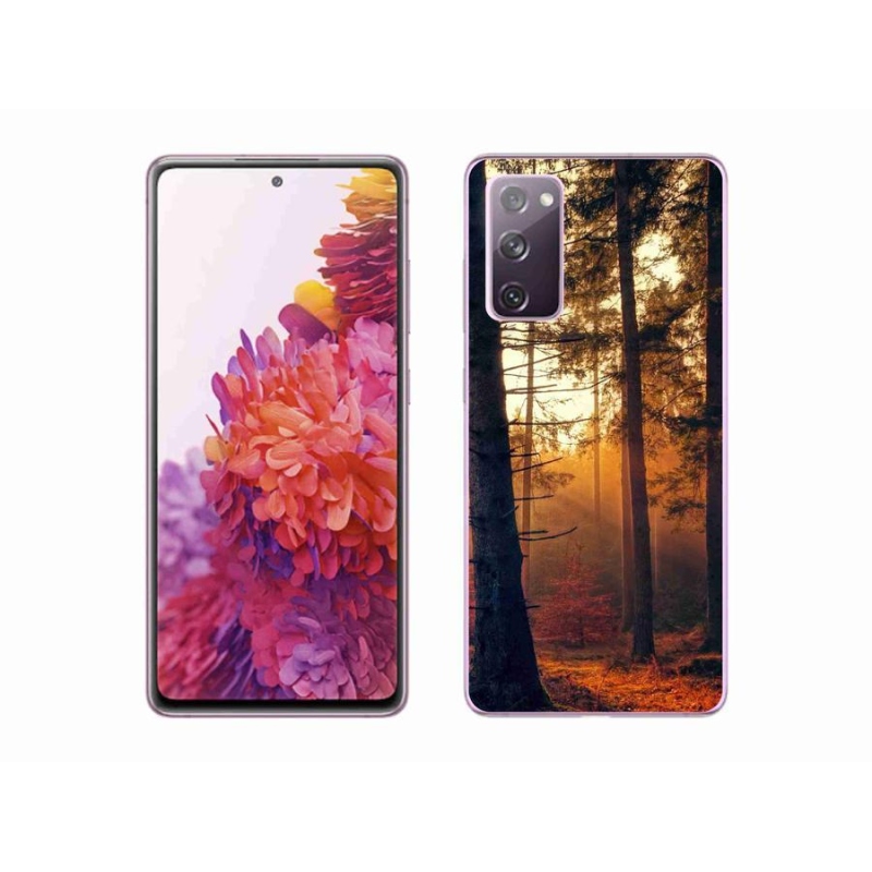 Gelový obal mmCase na mobil Samsung Galaxy S20 FE - les