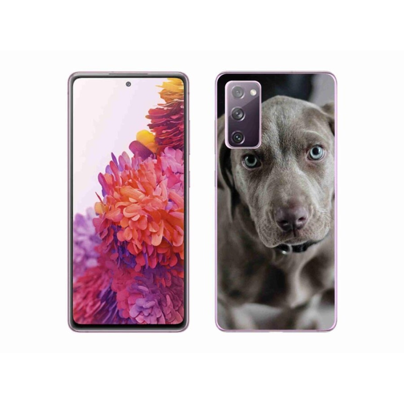 Gelový obal mmCase na mobil Samsung Galaxy S20 FE - výmarský ohař