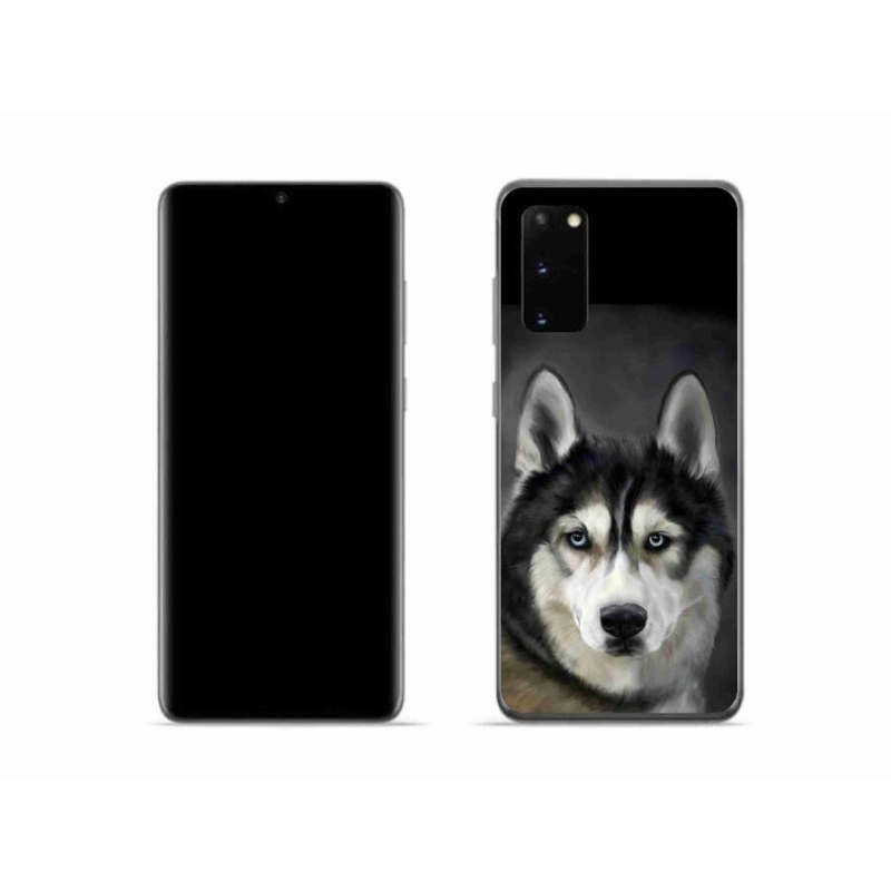 Gelový obal mmCase na mobil Samsung Galaxy S20 - husky