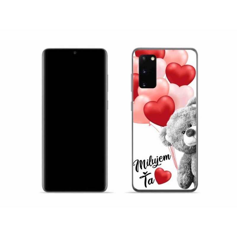 Gelový obal mmCase na mobil Samsung Galaxy S20 - milujem Ťa sk
