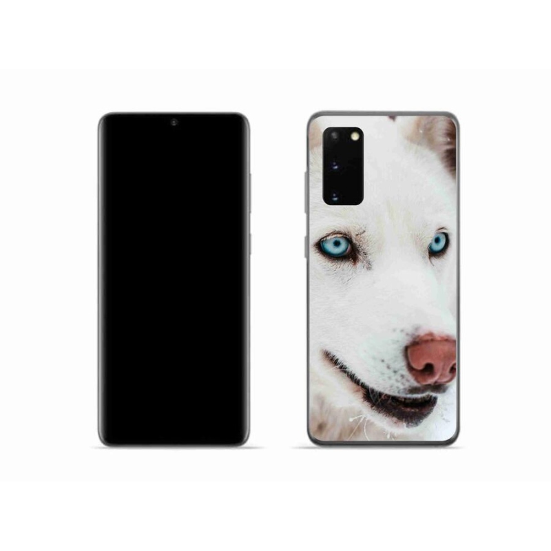 Gelový obal mmCase na mobil Samsung Galaxy S20 - psí pohled