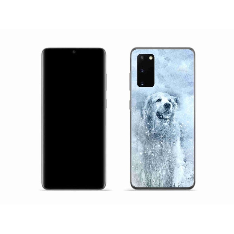 Gelový obal mmCase na mobil Samsung Galaxy S20 - retrívr