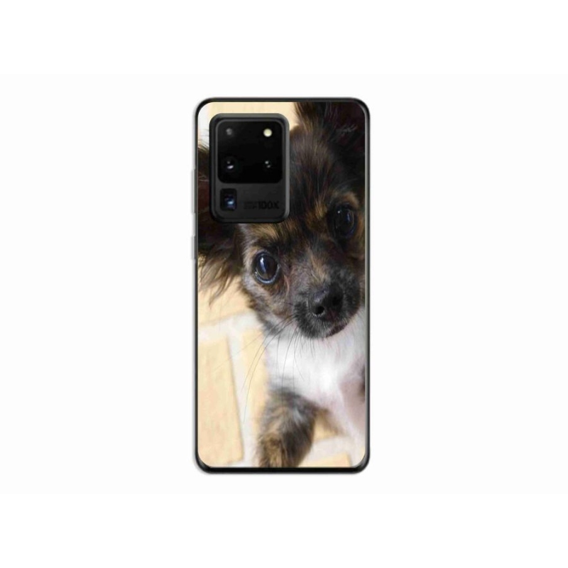 Gelový obal mmCase na mobil Samsung Galaxy S20 Ultra - čivava 2