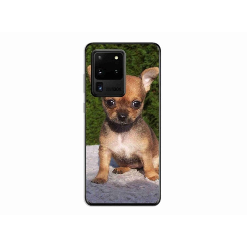 Gelový obal mmCase na mobil Samsung Galaxy S20 Ultra - čivava 3