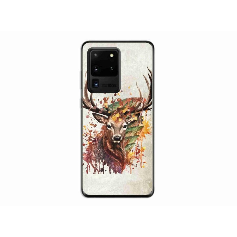 Gelový obal mmCase na mobil Samsung Galaxy S20 Ultra - jelen 1