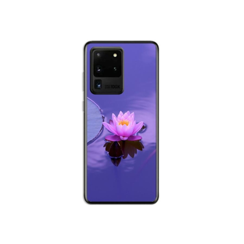 Gelový obal mmCase na mobil Samsung Galaxy S20 Ultra - květ na hladině