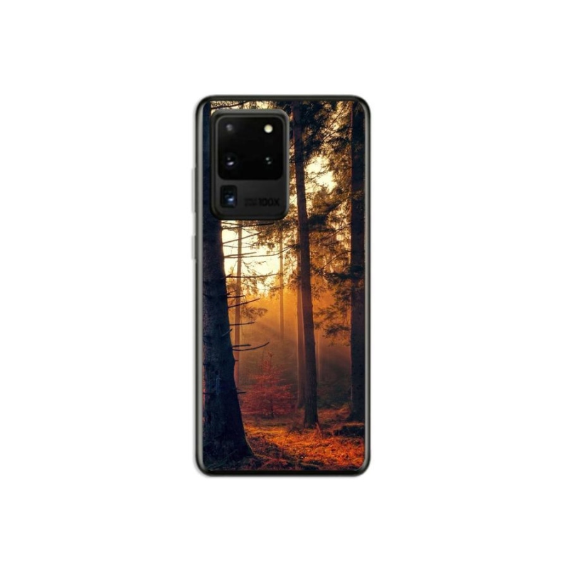 Gelový obal mmCase na mobil Samsung Galaxy S20 Ultra - les