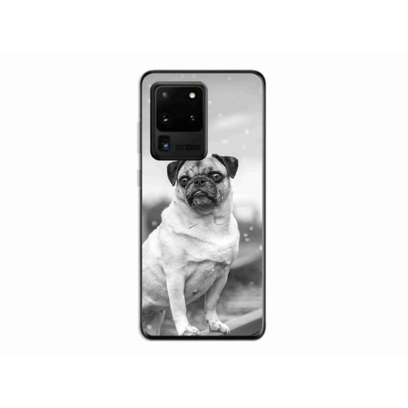 Gelový obal mmCase na mobil Samsung Galaxy S20 Ultra - mops