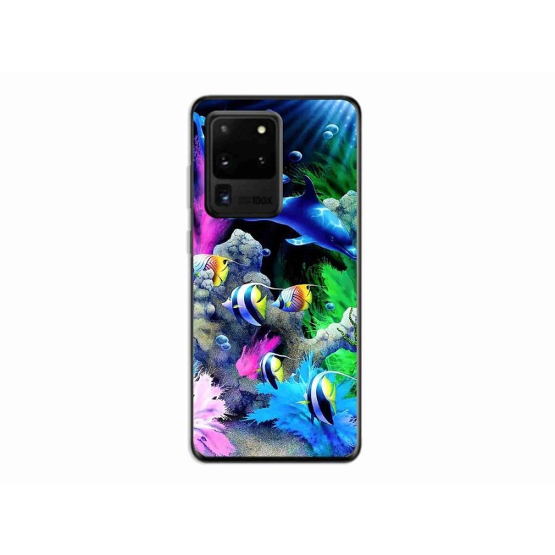 Gelový obal mmCase na mobil Samsung Galaxy S20 Ultra - mořský svět