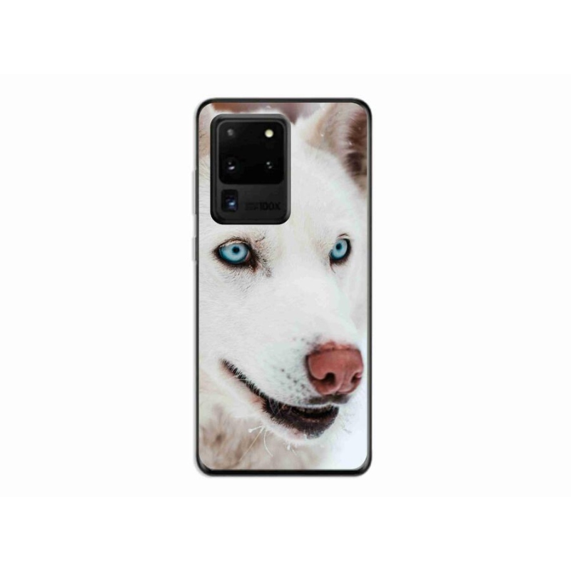 Gelový obal mmCase na mobil Samsung Galaxy S20 Ultra - psí pohled