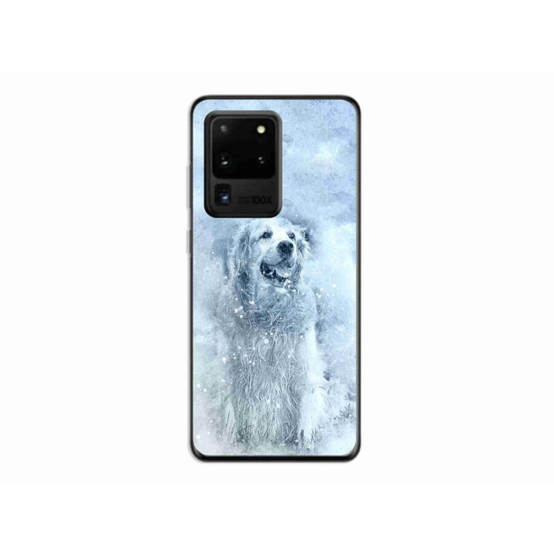 Gelový obal mmCase na mobil Samsung Galaxy S20 Ultra - retrívr