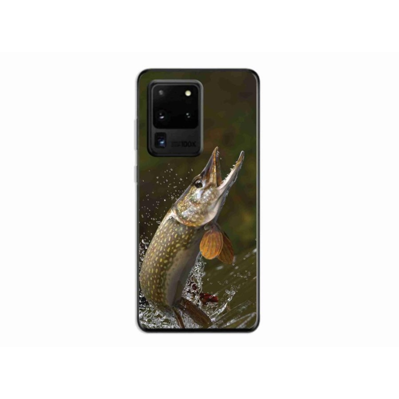 Gelový obal mmCase na mobil Samsung Galaxy S20 Ultra - štika