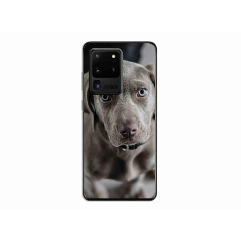 Gelový obal mmCase na mobil Samsung Galaxy S20 Ultra - výmarský ohař