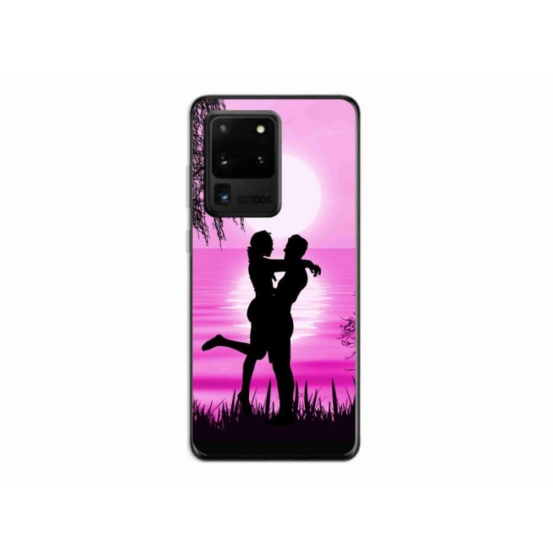 Gelový obal mmCase na mobil Samsung Galaxy S20 Ultra - západ slunce