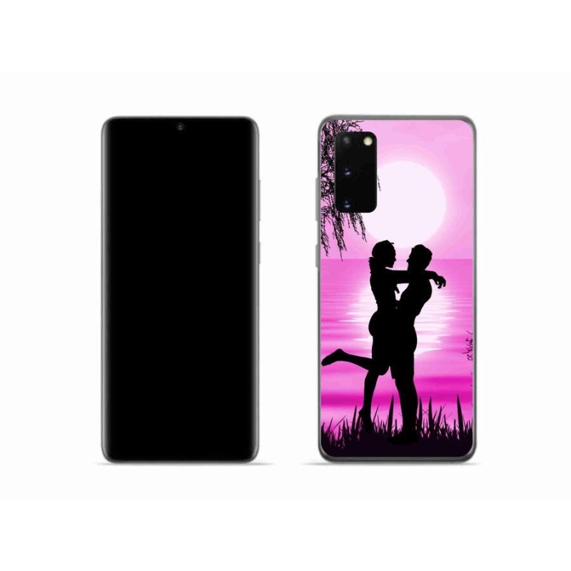 Gelový obal mmCase na mobil Samsung Galaxy S20 - západ slunce