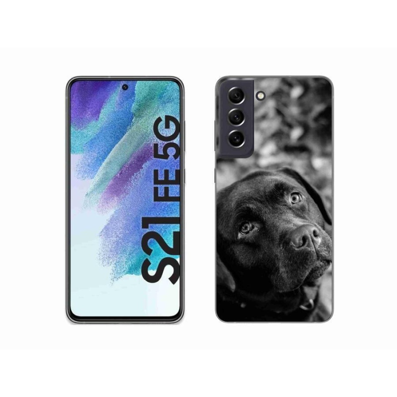 Gelový obal mmCase na mobil Samsung Galaxy S21 FE 5G - labrador