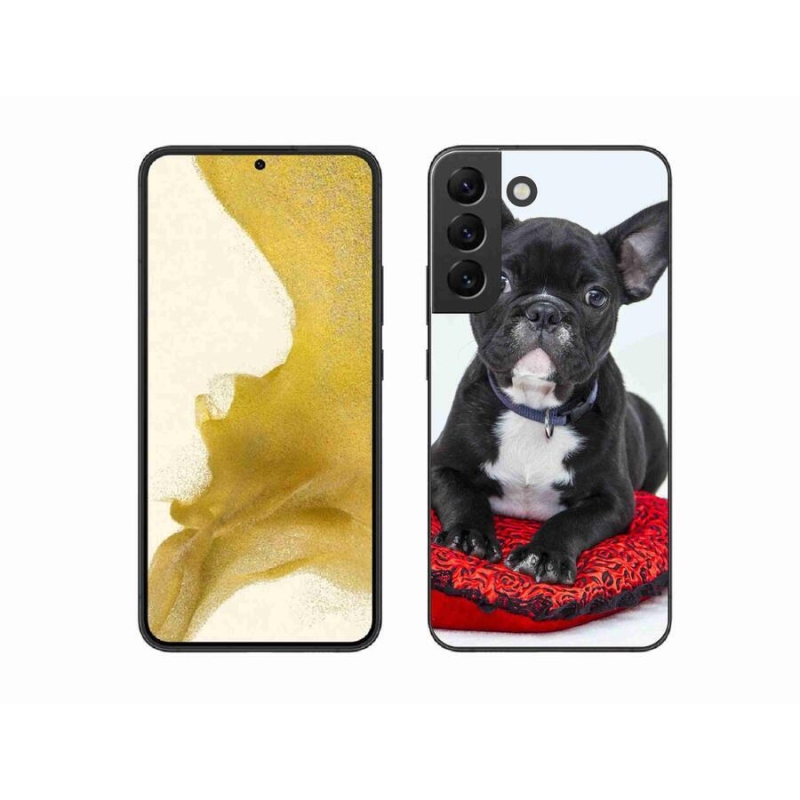 Gelový obal mmCase na mobil Samsung Galaxy S22+ 5G - buldok