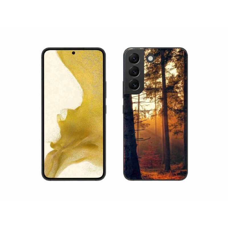 Gelový obal mmCase na mobil Samsung Galaxy S22 5G - les