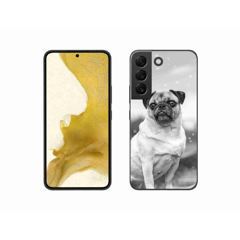 Gelový obal mmCase na mobil Samsung Galaxy S22 5G - mops