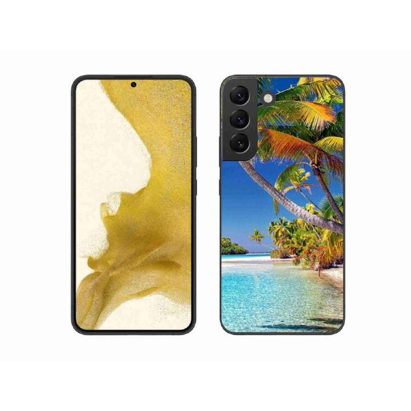 Gelový obal mmCase na mobil Samsung Galaxy S22+ 5G - mořská pláž