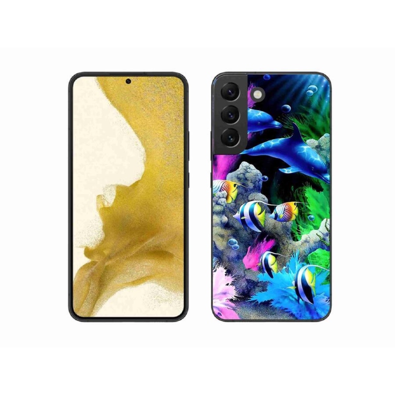 Gelový obal mmCase na mobil Samsung Galaxy S22+ 5G - mořský svět